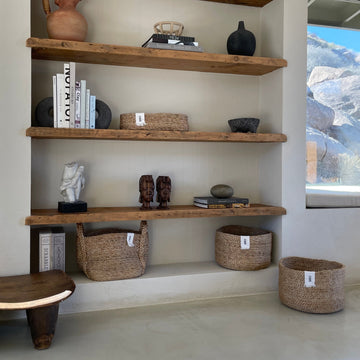 Edition Round nesting set of Jute Baskets