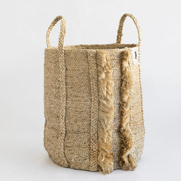 Bazar Tall Basket in Natural