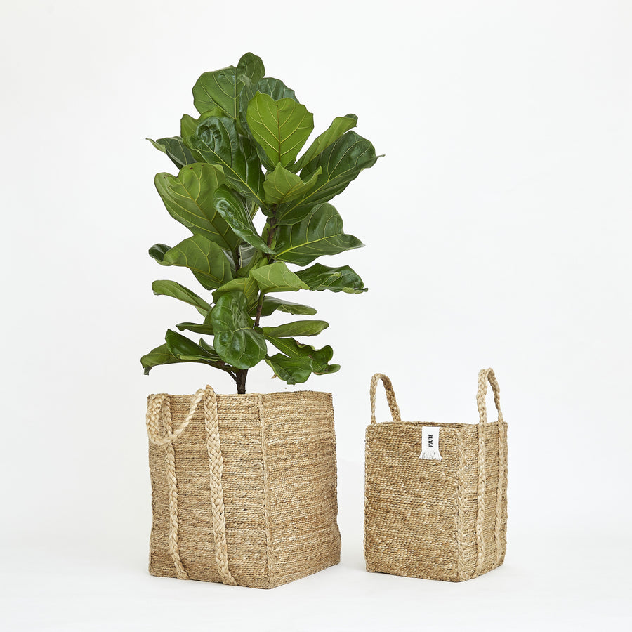 J'Jute Bronte Large and Medium Jute Basket