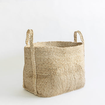 Maya Moon Jute Basket Medium