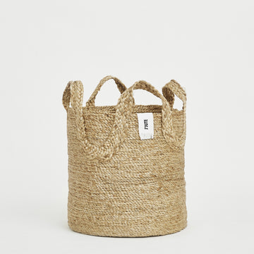 Ecole Tall Jute Basket