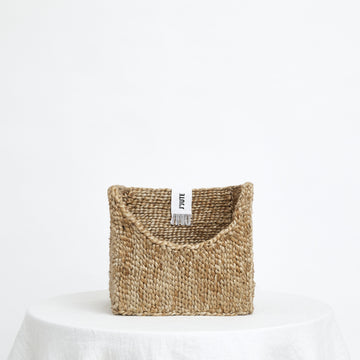 Saddle Cube Jute Basket 25