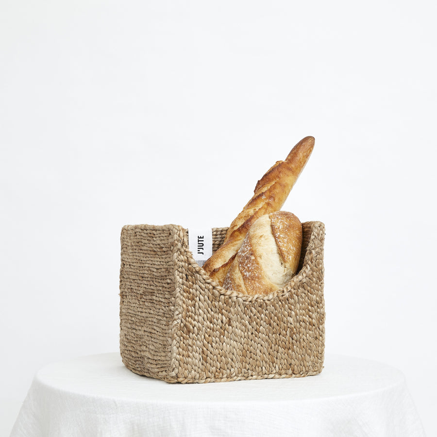 Saddle Cube Jute Basket 25